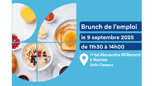Brunch de l’emploi à l’Urssaf Pays de la Loire - le 9 septembre 2025