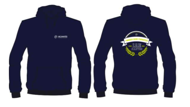 [Vente flash] Achetez votre sweat collector IAE Nantes !