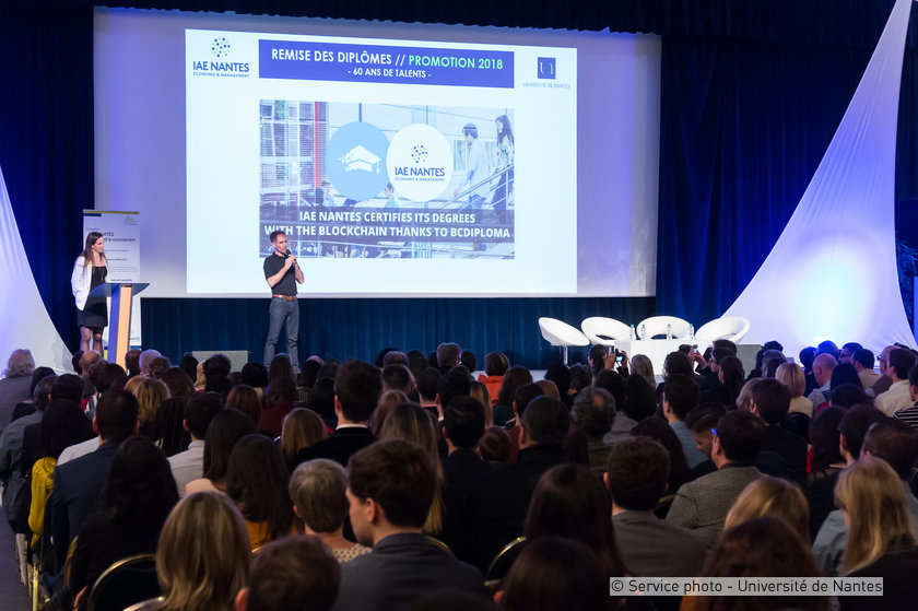 L'IAE Nantes certifie ses diplômes sur la Blockchain avec BCDiploma