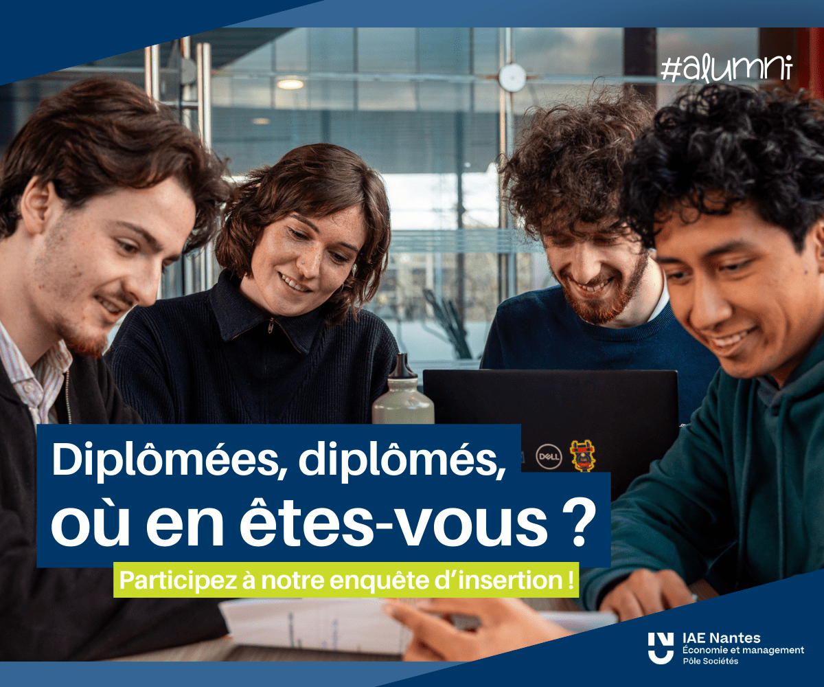 Diplômé·es promo 2025 : votre parcours compte. Faites-le savoir !