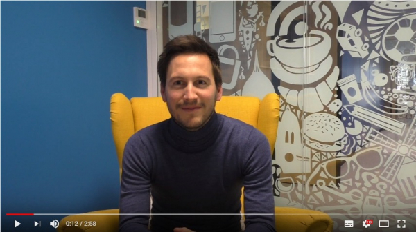 Gautier Briendo, alumni du M2 ComRH, responsable RH chez Lengow