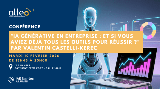 [ALTÉO] Conférence "IA générative en entreprise" par Valentin Castelli-Kerec