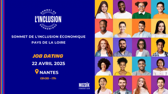Job dating - Sommet de l'inclusion économique - Fondation Mozaïk